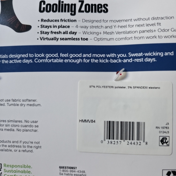 17 Pairs Of Hanes, Calvin Klein, Nike, Tommy Hilfiger Socks - Picture 3 of 5